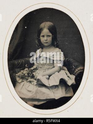 Ritratto di Matilda Talbot, c. 1843. c. 1843. Daguerreotype. Fonte: Talbot Foto 2 (464). Autore: TALBOT, William Henry Fox. Foto Stock