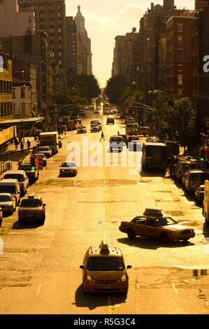Stati Uniti d'America, New York, Manhattan Midtown, Chelsea, West 14th Street Foto Stock
