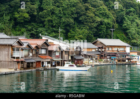 Ine village Foto Stock