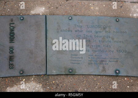 Ness punto (Gran Bretagna il punto piu' orientale), Lowestoft, Waveney district, Suffolk, East Anglia, Inghilterra, Gran Bretagna, Regno Unito, Gran Bretagna, Europa Foto Stock