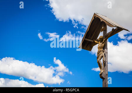 Crufix tradizionale nella regione Dolomiti - Italia Foto Stock