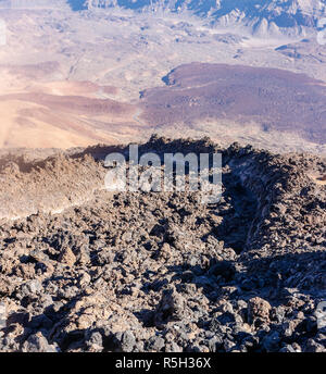 Il fiume di lava Foto Stock
