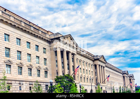 Herbert Hoover Building Commerce Department 15th Street Washington DC Foto Stock