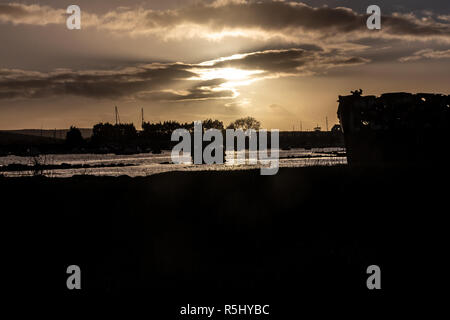 Bembridge Harbour in acqua alta Foto Stock