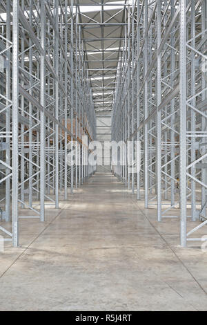 Magazzino Pallet Sistemi di scaffalatura Foto Stock