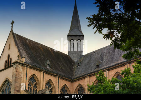 La cattedrale di altenberg in Bergisches Land Foto Stock