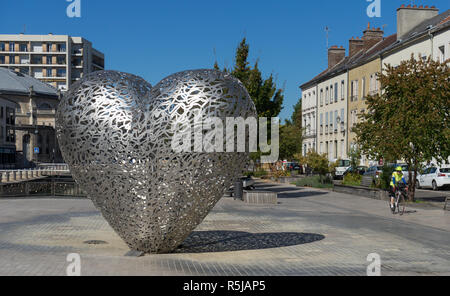 Cuore di Troyes Francia Foto Stock