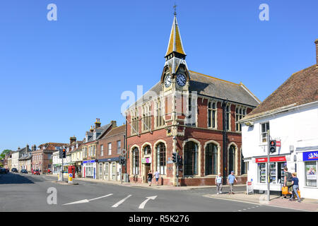 Wareham Town Hall & Museum North Street, Wareham Dorset, England, Regno Unito Foto Stock