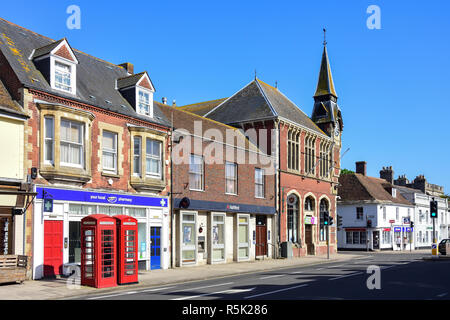 Wareham Town Hall & Museum North Street, Wareham Dorset, England, Regno Unito Foto Stock