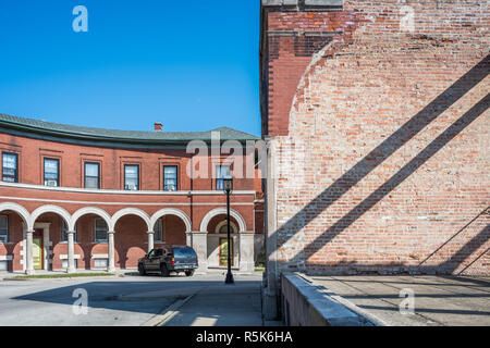 Edifici presso il Pullman sito storico dello stato Foto Stock