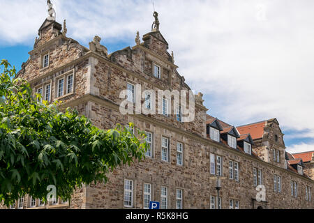 Il mercato coperto a Kassel Foto Stock