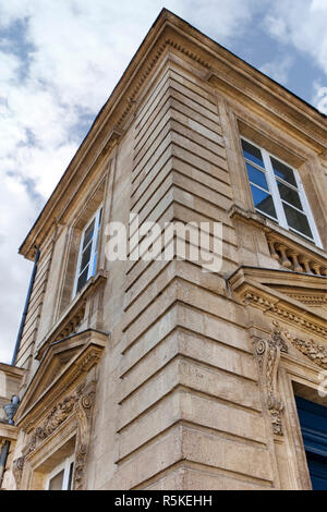 Residenza francese a Bordeaux Foto Stock