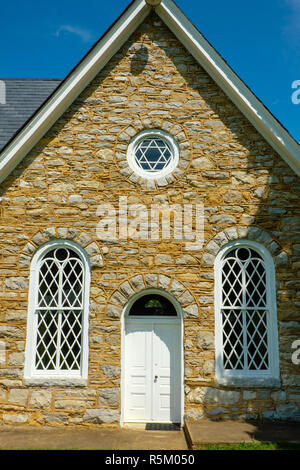 Legname Ridge Presbyterian Church, 73 Sam Houston modo, Lexington, Virginia Foto Stock