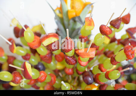 Frutta fresca le modalità per il ricevimento di nozze e altri eventi simili Foto Stock