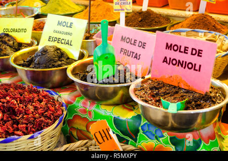 Vista della mole di Oaxaca Foto Stock