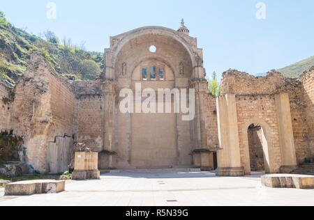 Chiesa di Santa Maria delle rovine di Cazorla, Jaen, Spagna Foto Stock