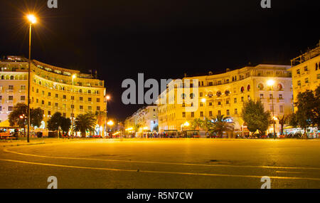 Famosa Piazza Aristotelous. Salonicco, Grecia Foto Stock