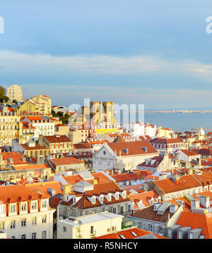 Alfama - Lisbona Città Vecchia, Portogallo Foto Stock