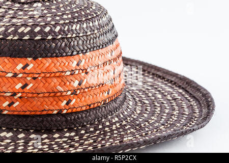 Cappello tradizionale dalla Colombia: Sombrero vueltiao Foto Stock