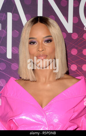 In California, Stati Uniti d'America. 1 dicembre, 2018. A Serayah amfAR Dance2cura evento al Bardot a Avalon in California, USAlifornia su dicembre 1, 2018. Credito: David Edwards/media/punzone Alamy Live News Foto Stock