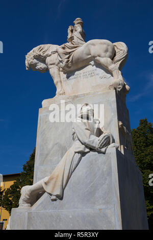 Monumento ai Caduti, Pietrasanta, Toscana, Italia Foto Stock