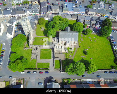 Kilwinning abbazia e Chiesa Parrocchiale Foto Stock