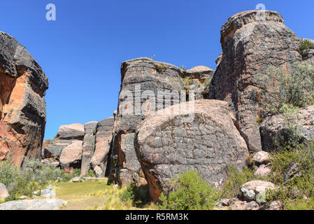 Ciudad de Itas Itas (Città) a Torotoro National Park, Potosi, Bolivia Foto Stock