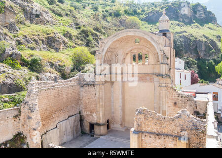 Chiesa di Santa Maria delle rovine di Cazorla, Jaen, Spagna Foto Stock