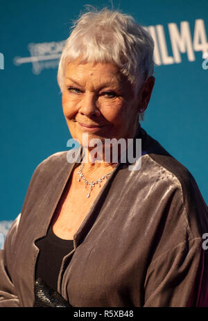 Londra, Regno Unito. 2° dic 2018. Dame Judi Dench assiste il XXI British Independent Film Awards presso Old Billingsgate su dicembre 02, 2018 a Londra, Inghilterra. Credito: Gary Mitchell, GMP Media/Alamy Live News Foto Stock