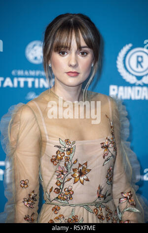 Londra, Regno Unito. 2° dic, 2018. Molly Wright assiste il XXI British Independent Film Awards presso Old Billingsgate. Credito: Gary Mitchell SOPA/images/ZUMA filo/Alamy Live News Foto Stock
