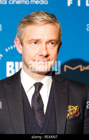 Londra, Regno Unito. 2° dic 2018. Martin Freeman al 21ST British Independent Film Awards Ceremony domenica 2 dicembre 2018 detenuti presso Old Billingsgate, Londra. Nella foto: Martin Freeman. Credito: Julie Edwards/Alamy Live News Foto Stock