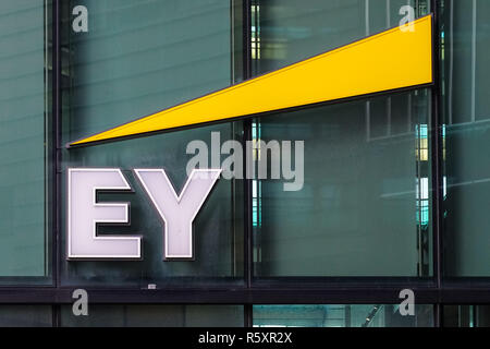 Ernst & Young uffici a Londra, England Regno Unito Regno Unito Foto Stock