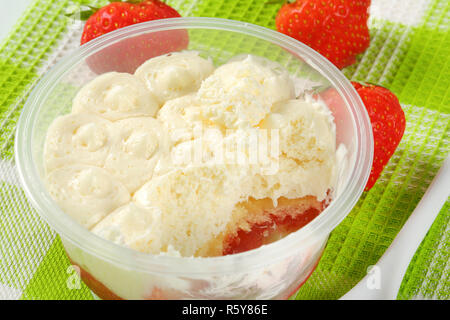 Strawberry shortcake dessert Foto Stock