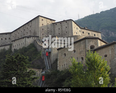 Il Forte di Bard Foto Stock