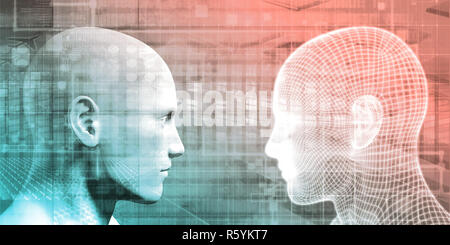 Il codice di etica nella tecnologia Foto Stock