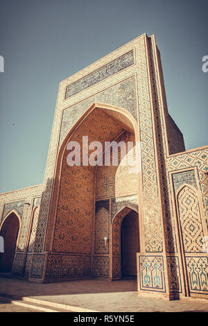 Mir-i-Arab Medressa a Bukhara, Uzbekistan Foto Stock