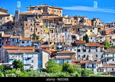 Città di Chianciano Terme in Toscana, Italia Foto Stock