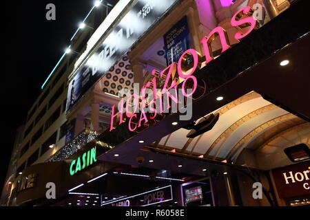 Orizzonti Casino, Leicester Square, London, England, Regno Unito Foto Stock