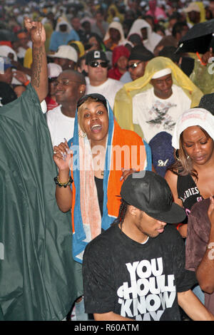 Rutherford, NJ - Giugno 02: atmosfera al XIV annuale 97 calda estate inceppamento al Giants Stadium di Sabato, Giugno 2, 2007 in Rutherford, NJ. (Foto di Steve Mack/S.D. Mack foto) Foto Stock