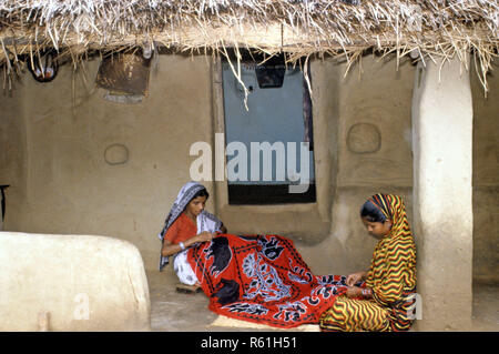 Pipli, vicino a Bhubaneshwar, Orissa, India Foto Stock