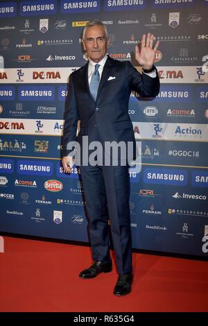 Milano, Italia. 03 Dic, 2018. Milano. Tappeto rosso del Gran GalÃ del Calcio 2018 nell'immagine: Credit: Indipendente Agenzia fotografica/Alamy Live News Foto Stock