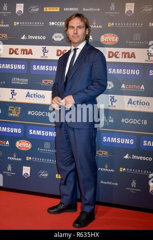 Milano, Italia. 03 Dic, 2018. Milano. Tappeto rosso del Gran GalÃ del Calcio 2018 nell'immagine: Pavel Nedved Credit: Indipendente Agenzia fotografica/Alamy Live News Foto Stock