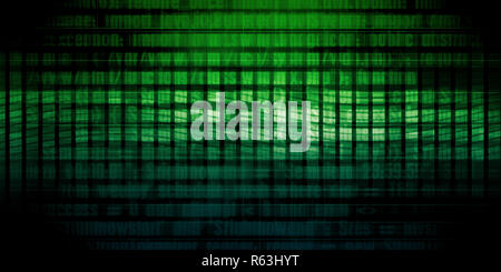 Il codice di programmazione Foto Stock