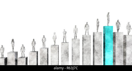 Business strategia di gestione Foto Stock