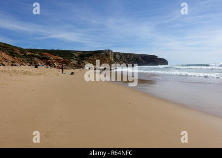 Praia do Zavial spiaggia di Algarve Portogallo Foto Stock