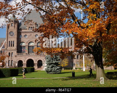 Ontario provinciale edificio del Parlamento europeo a Toronto Foto Stock