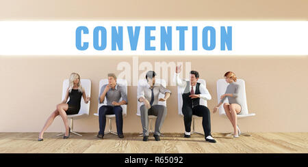 Convention aziendale Foto Stock