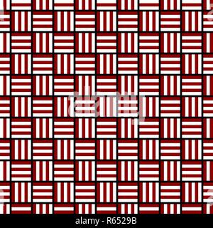 Abstract ripetendo square design pattern di sfondo - Immagine vettoriale Illustrazione Vettoriale