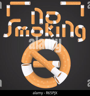Non fumare Foto Stock