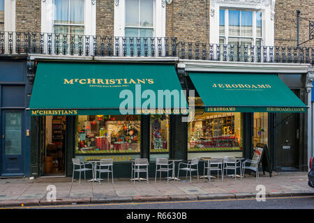 Signor Christian's Deli e catering, Notting Hill, Londra Foto Stock